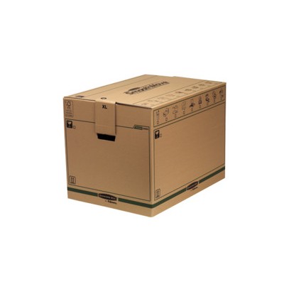 CAJA DE TRANSPORTE MONTAJE AUTOMaTICO EXTRA GRANDE BANKERS BOX 6205401