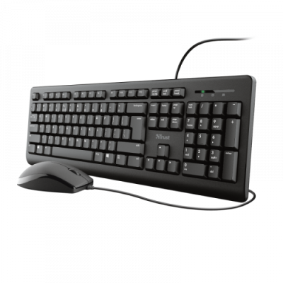 Trust TKM 250 teclado USB Espanol Negro