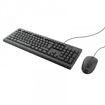Trust TKM 250 teclado USB Espanol Negro
