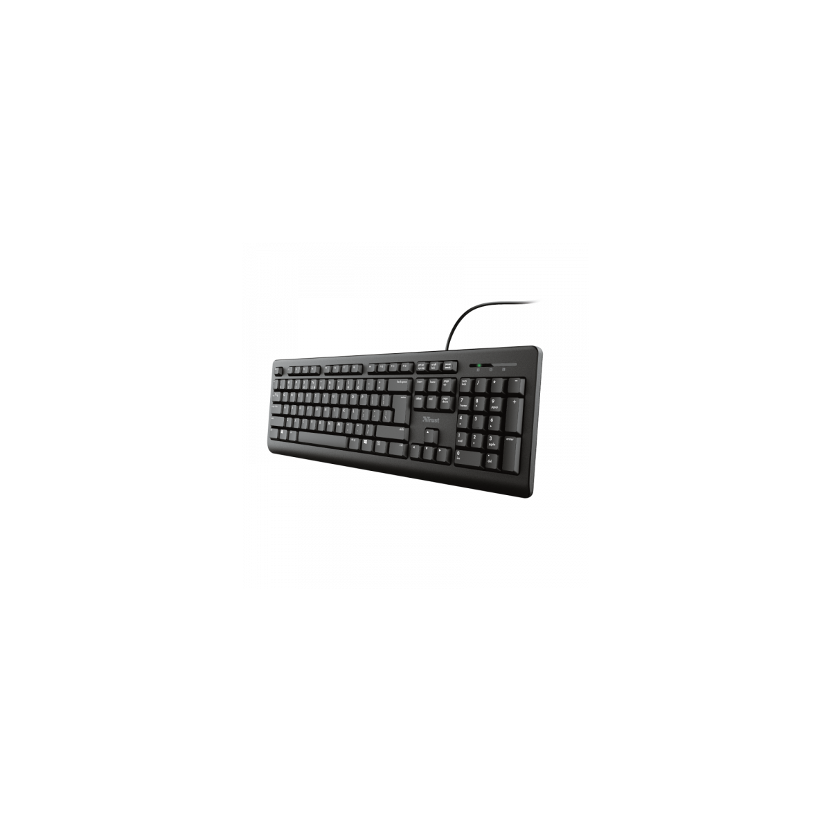 Trust TK 150 teclado USB QWERTY Espanol Negro