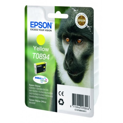 EPSON TINTA C13T08944011 AMARILLO STYLUS S20 X205