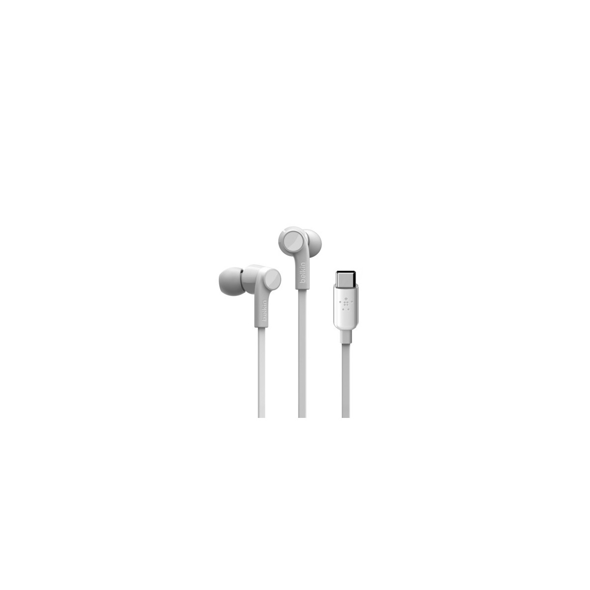 Belkin ROCKSTAR Auriculares Alambrico Dentro de oido Llamadas Musica USB Tipo C Blanco Belkin ROCKSTAR Auriculares Alambrico Dentro de oido Llamadas Musica USB Tipo C Blanco