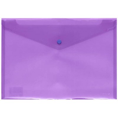 SOBRE POLIPROPILENO FOLIO SOLAPA C BROCHE PLASTICO VIOLETA CARCHIVO 342K56