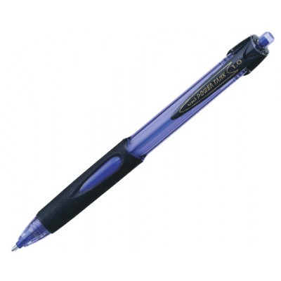 Uni Ball SN 220 Azul Boligrafo de punta retractil con pulsador 1 piezas