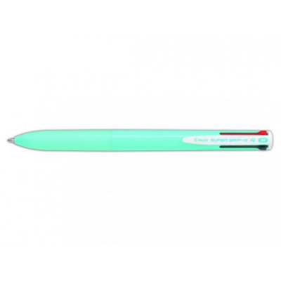 BOLIGRAFO SUPERGRIP G 4 COLORES CUERPO COLOR AZUL CLARO PILOT BPKGG 35M LB