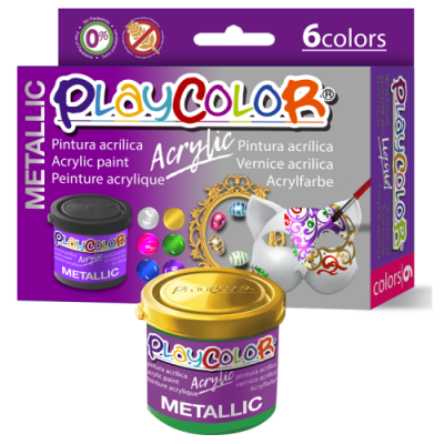 Playcolor Acrylic Pintura acrilica 40 ml 6 piezas