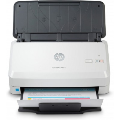 HP Scanjet Pro 2000 s2 Escaner alimentado con hojas 600 x 600 DPI A4 Negro Blanco