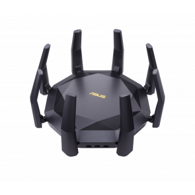 ASUS RT AX89X AX6000 AiMesh router inalambrico Ethernet Doble banda 24 GHz 5 GHz 3G 4G Negro