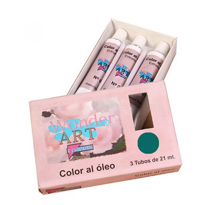 Pryse 6250046 pintura al oleo 21 ml Tubo Verde