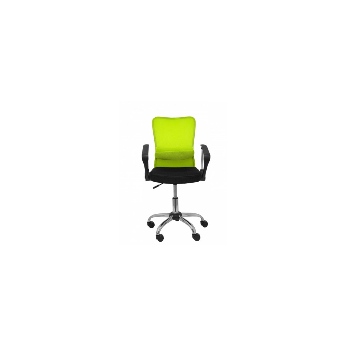 SILLA INFANTIL CARDENETE RESPALDO MALLA VERDE ASIENTO NEGRO PIQUERAS Y CRESPO 238GVNE