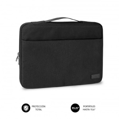 SUBBLIM Funda Ordenador Elegant Laptop Sleeve 156 Black