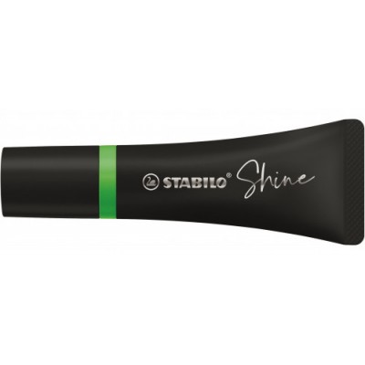 MARCADOR FLUORESCENTE SHINE VERDE STABILO 76 33