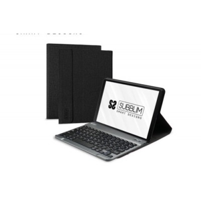 SUBBLIM Funda con teclado KeyTab Pro BT Samsung GT A8 105 X200 205