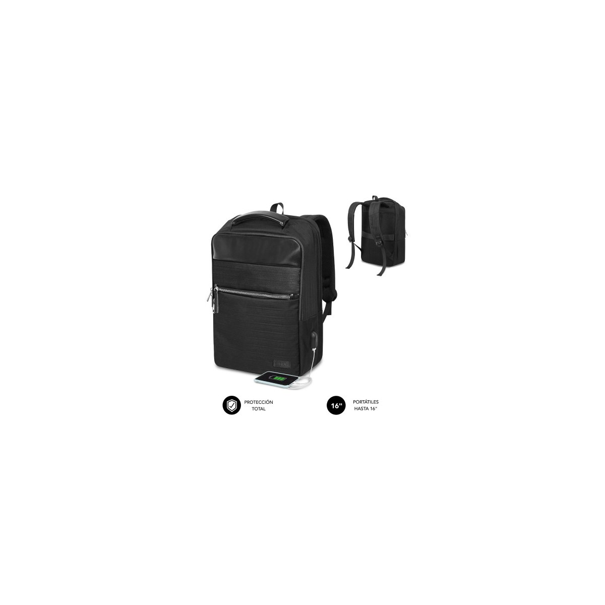 MOCHILA DE NEGOCIOS BUSINESS V2 AP BACKPACK 16 BLACK