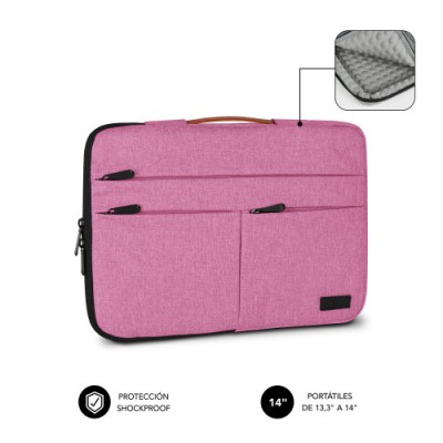 SUBBLIM Funda Air Padding 360 Sleeve 133 14 Pink