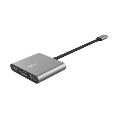 Trust Dalyx USB 32 Gen 1 31 Gen 1 Type C Aluminio Negro