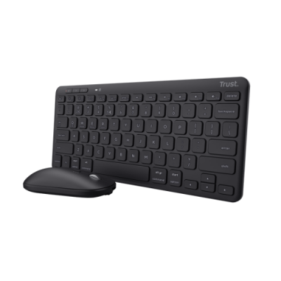 Trust Lyra teclado Raton incluido Bluetooth QWERTY Espanol Negro