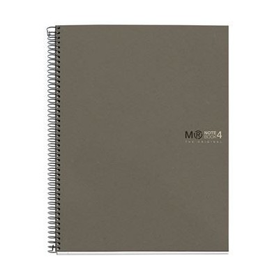 CUADERNO 100 RECICLADO NB 4 A4 120HOJAS ECOGRIS MIQUELRIUS 6082