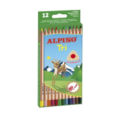 Alpino AL000128 laapiz de color Multicolor 12 piezas
