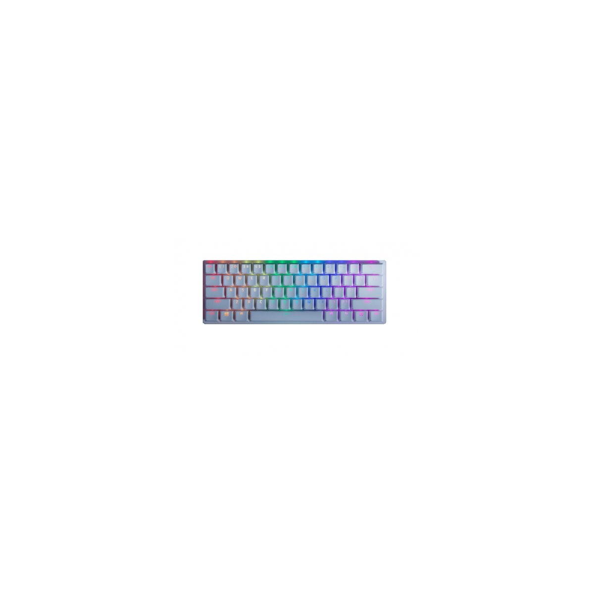 Razer Huntsman Mini teclado USB QWERTY Internacional de EEUU Blanco