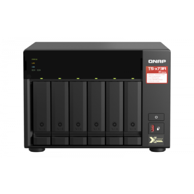 QNAP TS 673A 8G servidor de almacenamiento NAS Torre Ethernet Negro V1500B